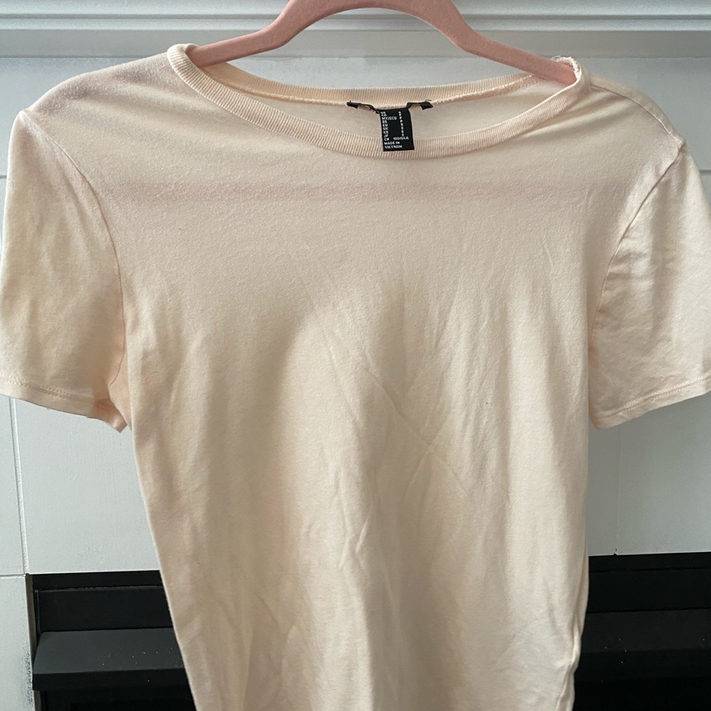 Light Pink Crop Top